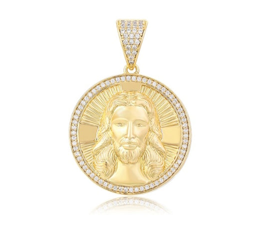 MEDALLA  COLGANTE DE JESUCRISTO