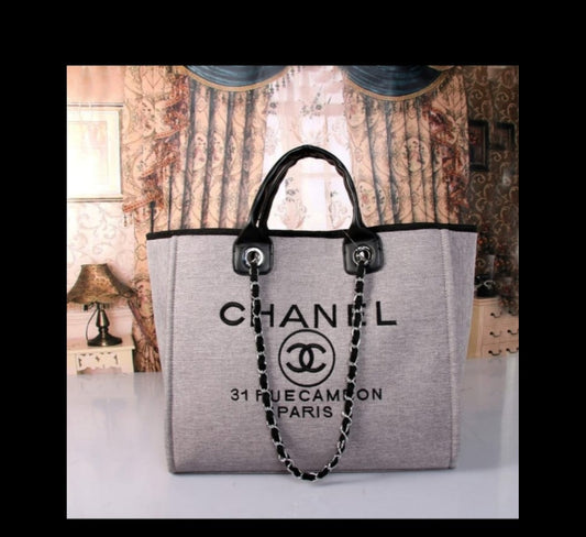 BOLSO GRIS GRANDE