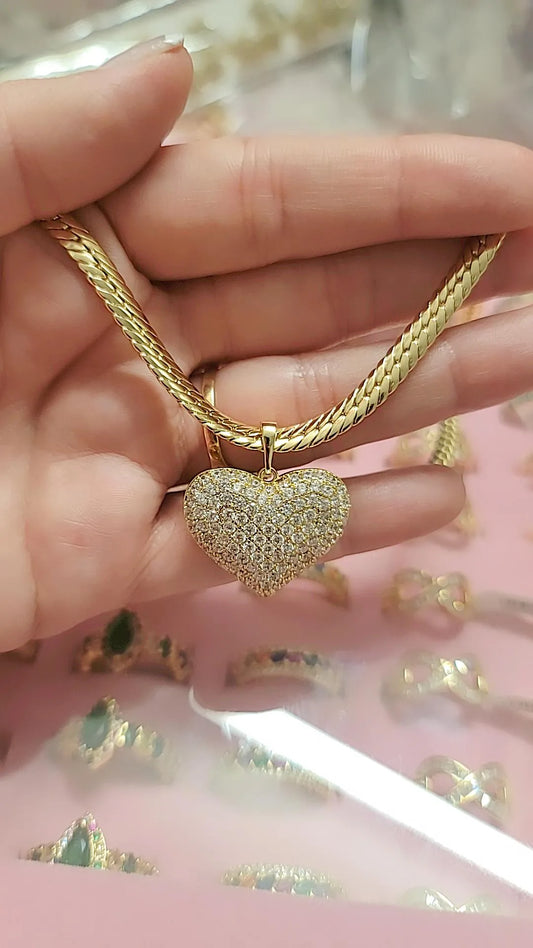 CADENA CON DIJE DE CORAZON